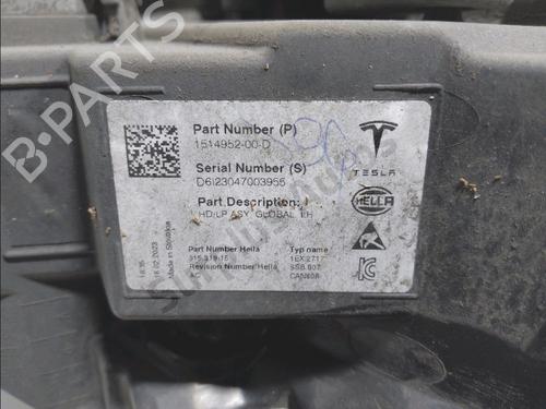 Left headlight TESLA MODEL Y (5YJY) Long Range All-wheel Drive | BP37220741C28 - Image 3