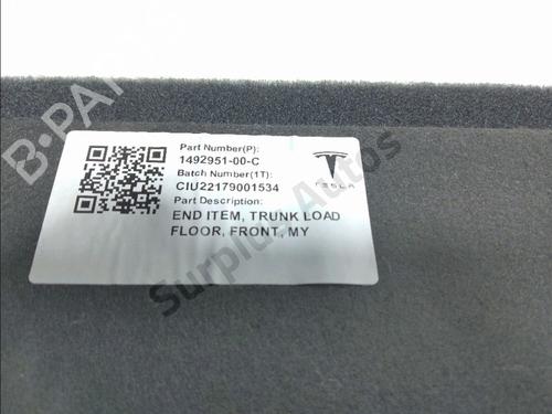Luggage compartment floor TESLA MODEL Y (5YJY) EV Performance All-wheel Drive | BP37784131I33 - Image 2