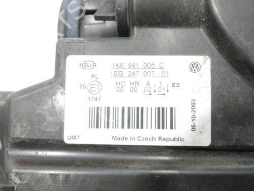 Left headlight VW GOLF V (1K1) 1.6 FSI | BP37787068C28 - Image 3