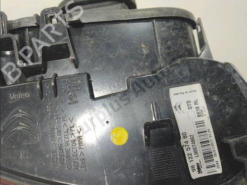 Right taillight CITROËN C3 III (SX) 1.2 VTi 82 | BP32488822C35