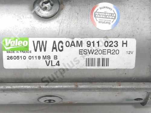 Starter VW GOLF PLUS V (5M1, 521) 1.6 TDI | BP29265918M8 - Image 5