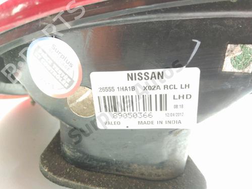 Left taillight NISSAN MICRA IV (K13K, K13KK) 1.2 | BP28270105C34 