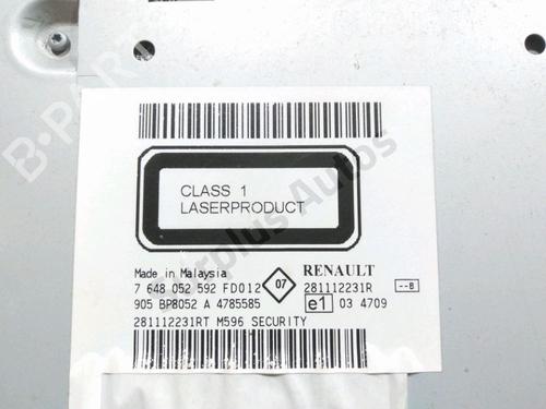 Radio DACIA SANDERO 1.5 dCi | BP28232082E6 