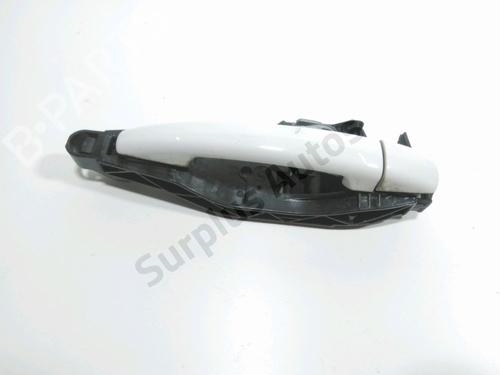 Used Rear left exterior door handle PEUGEOT 208 I (CA_, CC_) 1.4 HDi (68 hp) 30406289