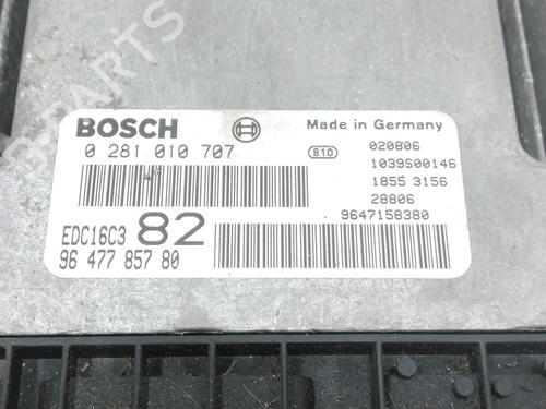 Engine control unit (ECU) PEUGEOT 206 SW (2E/K) 1.4 HDi | BP30984624M57 - Image 2