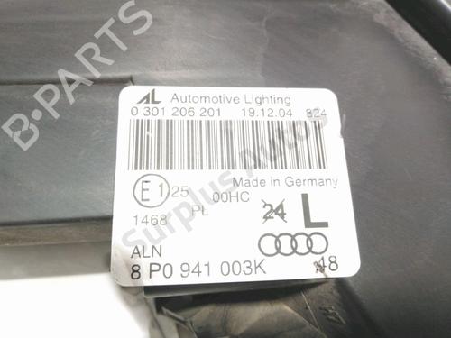 Left headlight AUDI A3 Sportback (8PA) 2.0 TDI 16V | BP28266726C28 