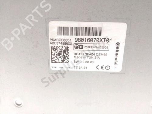 Radio CITROËN DS3 (SA_) 1.6 HDi 110 | BP28231987E6 