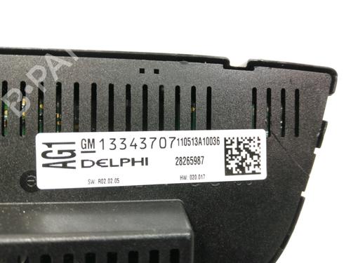 Climate control OPEL MERIVA B MPV (S10) 1.7 CDTI (75) | BP28227969I5