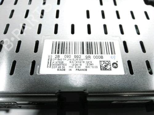 Display monitor RENAULT SCÉNIC IV (J9_) 1.5 dCi 110 | BP28229839C48