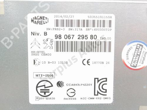 Radio PEUGEOT 208 I (CA_, CC_) 1.4 HDi | BP28232061E6