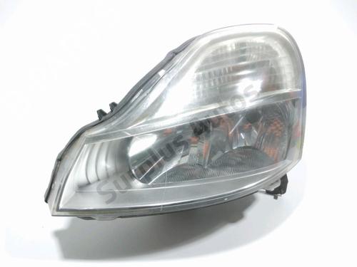 Used Left headlight RENAULT MODUS / GRAND MODUS (F/JP0_) 1.5 dCi (FP0F, JP0F) (86 hp) 28266784