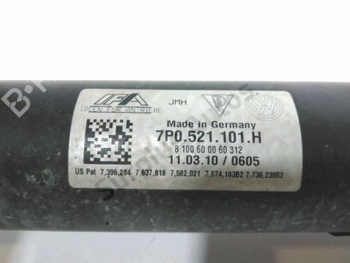 Driveshaft PORSCHE CAYENNE (92A) 4.8 Turbo | BP30101718M37 - Image 4