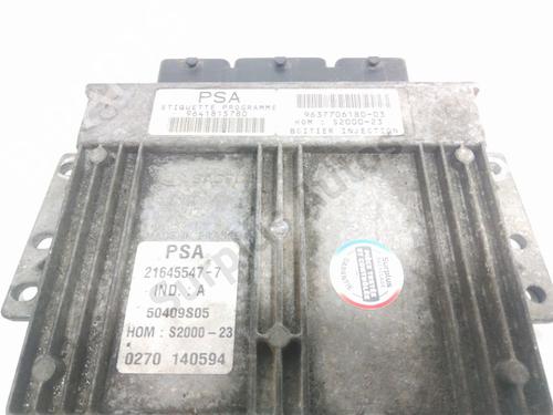 Engine control unit (ECU) PEUGEOT 206 Hatchback (2A/C) 1.4 i | BP28573973M57