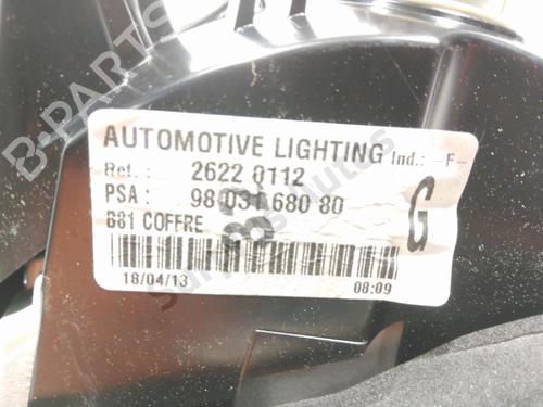 Left tailgate light CITROËN DS5 1.6 HDi 115 | BP37788032C79 - Image 3