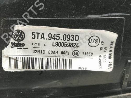 Left tailgate light VW TOURAN (5T1) 1.6 TDI | BP40214748C79 - Image 3
