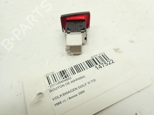 Warning switch VW GOLF VI (5K1) 2.0 TDI | BP37768084I22 - Image 3
