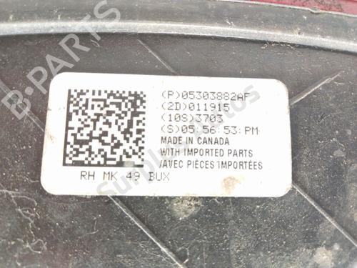Right taillight JEEP COMPASS (MK49) 2.0 CRD 4x4 | BP28268848C35 