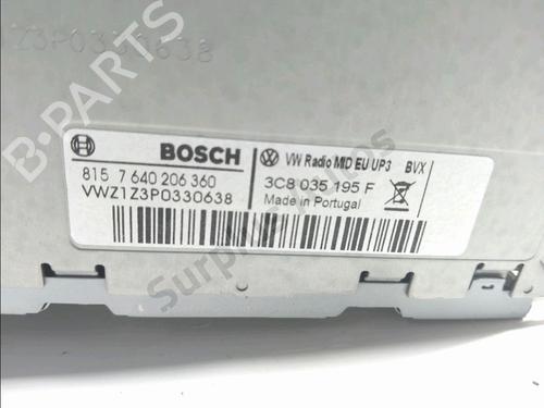 Radio VW BEETLE (5C1, 5C2) 1.2 TSI | BP31694142E6