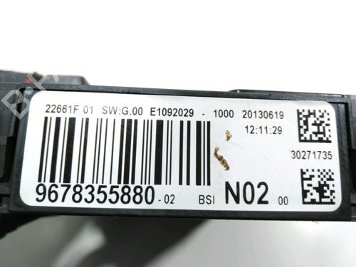 Fuse box PEUGEOT 208 I (CA_, CC_) 1.0 VTi | BP28222916E1 