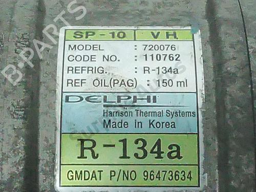 AC compressor CHEVROLET AVEO / KALOS Hatchback (T250, T255) 1.2 | BP31700592M34 - Image 5