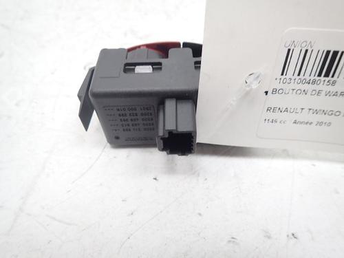 Warning switch RENAULT TWINGO II (CN0_) | BP30989837I22 - Image 2