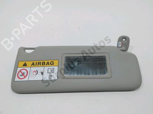 Højre solskærm RENAULT TWINGO II (CN0_) 1.2 16V (CN04, CN0B) (75 hp) 31002929