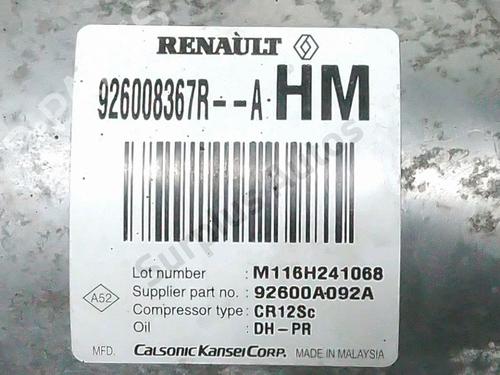 AC compressor DACIA DUSTER (HS_) 1.2 TCe 125 | BP30986769M34  - Image 5