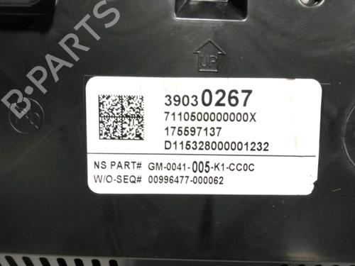 Instrument cluster OPEL ASTRA K (B16) 1.4 Turbo (68) | BP28230484C47 