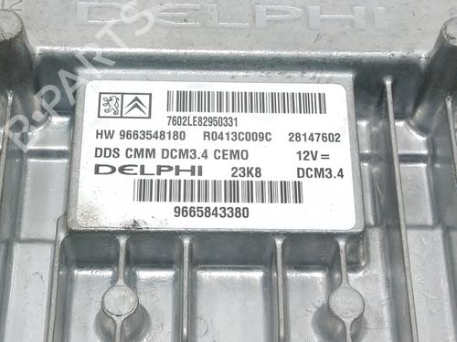 Engine control unit (ECU) CITROËN C5 III (RD_) 2.0 HDi (RDRHD8, RDRHDJ, RDRHR8, RDRHRJ) | BP30984598M57 - Image 2