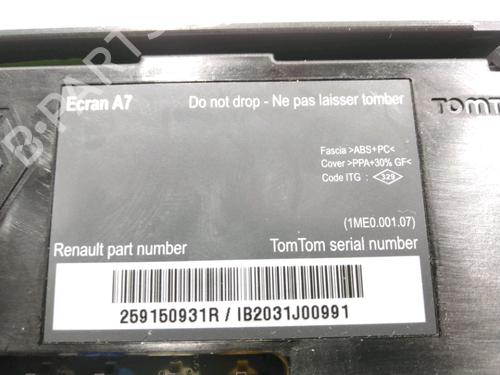 Multifunctionele display RENAULT MEGANE III Hatchback (BZ0/1_, B3_) 1.4 TCe (BZ0F, BZ1V) | BP28229712C48 