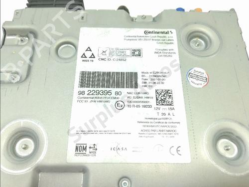 Radio CITROËN C3 III (SX) 1.2 THP 110 (SXHNPS, SXHNZT, SXHNZ6) | BP40251965E6 - Image 2
