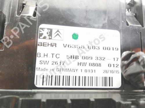 Climate control CITROËN C5 III Break (RW_) 2.0 HDi 180 | BP29471161I5 