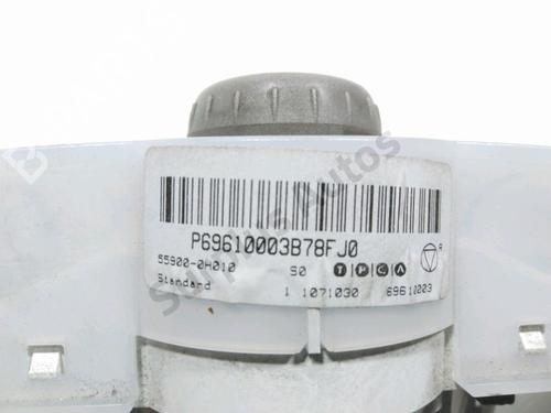 Climate control CITROËN C1 (PM_, PN_) 1.4 HDi | BP28228191I5 - Image 3