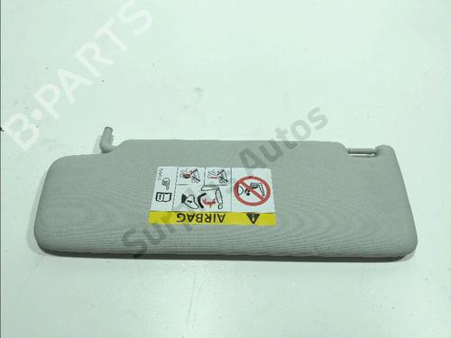 Used Right sun visor Right sun visor SKODA FABIA III (NJ3) 1.0 (60 hp) 33300838 33300838