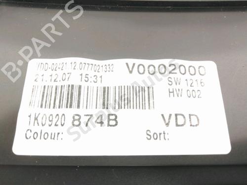 Instrument cluster VW GOLF V (1K1) 1.9 TDI | BP28972157C47