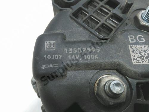 Alternator CHEVROLET CRUZE (J300) 1.6 | BP31058346M7 - Image 3