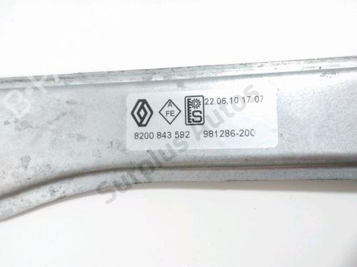 Front left window mechanism RENAULT CLIO III Grandtour (KR0/1_) 1.5 dCi (KR0F) | BP30269291C22