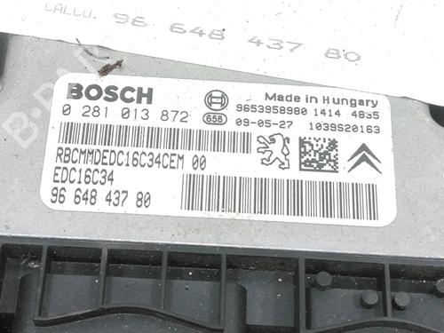 Engine control unit (ECU) CITROËN C4 I (LC_) 1.6 HDi | BP30984519M57 - Image 2