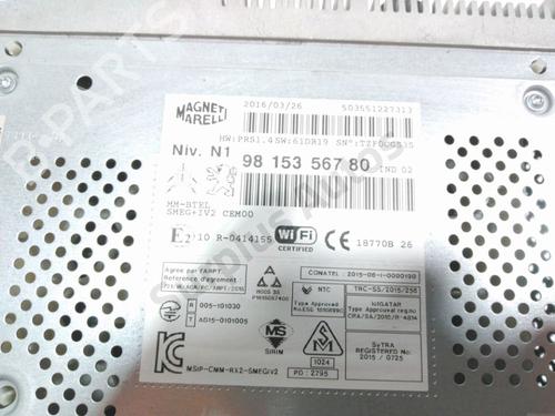 Radio PEUGEOT 208 I (CA_, CC_) 1.6 BlueHDi 100 | BP29857480E6 