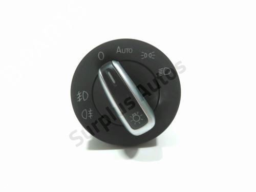 Used Headlight switch VW GOLF VI (5K1) 2.0 TDI (140 hp) 28228814