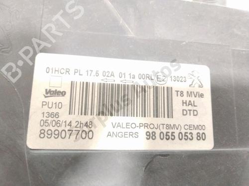 Right headlight PEUGEOT 3008 I MPV (0U_) 1.6 HDi | BP32488765C29