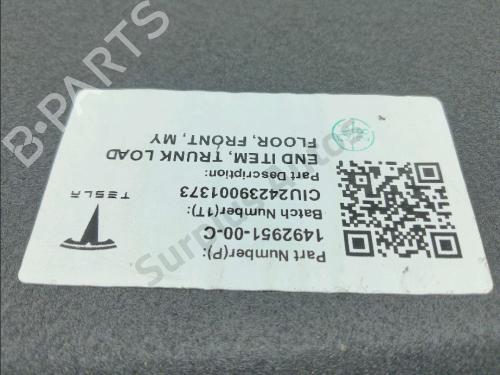 Luggage compartment floor TESLA MODEL Y (5YJY) EV | BP37784110I33 - Image 6