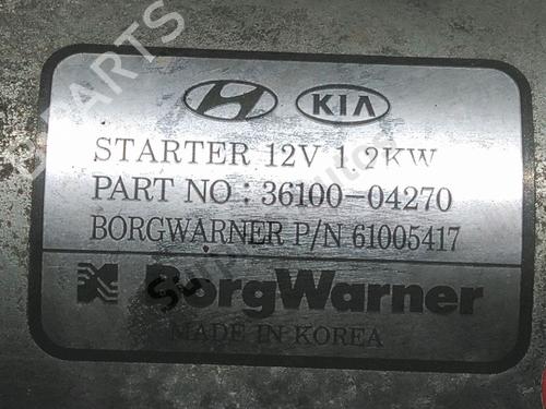 Starter KIA XCEED (CD) 1.0 T-GDI | BP33459333M8 - Image 5