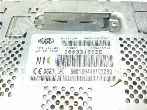 Radio CITROËN C5 I (DC_) 2.0 HDi (DCRHZB, DCRHZE) | BP38082558E6 - Image 3