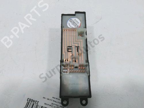 Left front window switch NISSAN X-TRAIL I (T30) 2.2 Di 4x4 | BP30999123I27