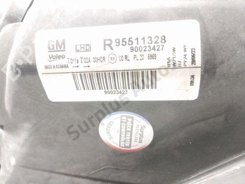 Højre forlygte OPEL CORSA D (S07) 1.2 (L08, L68) | BP29580564C29 