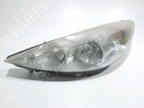 Used Left headlight PEUGEOT 206+ (2L_, 2M_) 1.4 HDi eco 70 (68 hp) 31261979