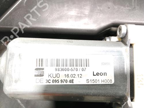 Rear right window mechanism SEAT LEON (1P1) 1.6 TDI | BP28250884C25 