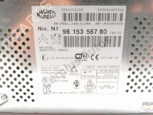 Radio PEUGEOT 208 I (CA_, CC_) 1.6 BlueHDi 100 | BP28232243E6 