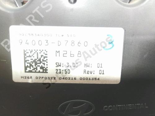 Instrument cluster HYUNDAI TUCSON (TL, TLE) 1.7 CRDi | BP28231061C47